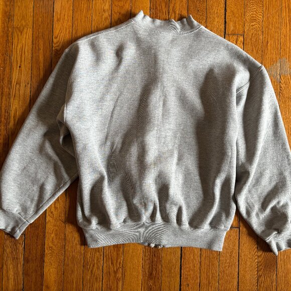 oversized zip-up sweatshirt - Picture 5 of 7